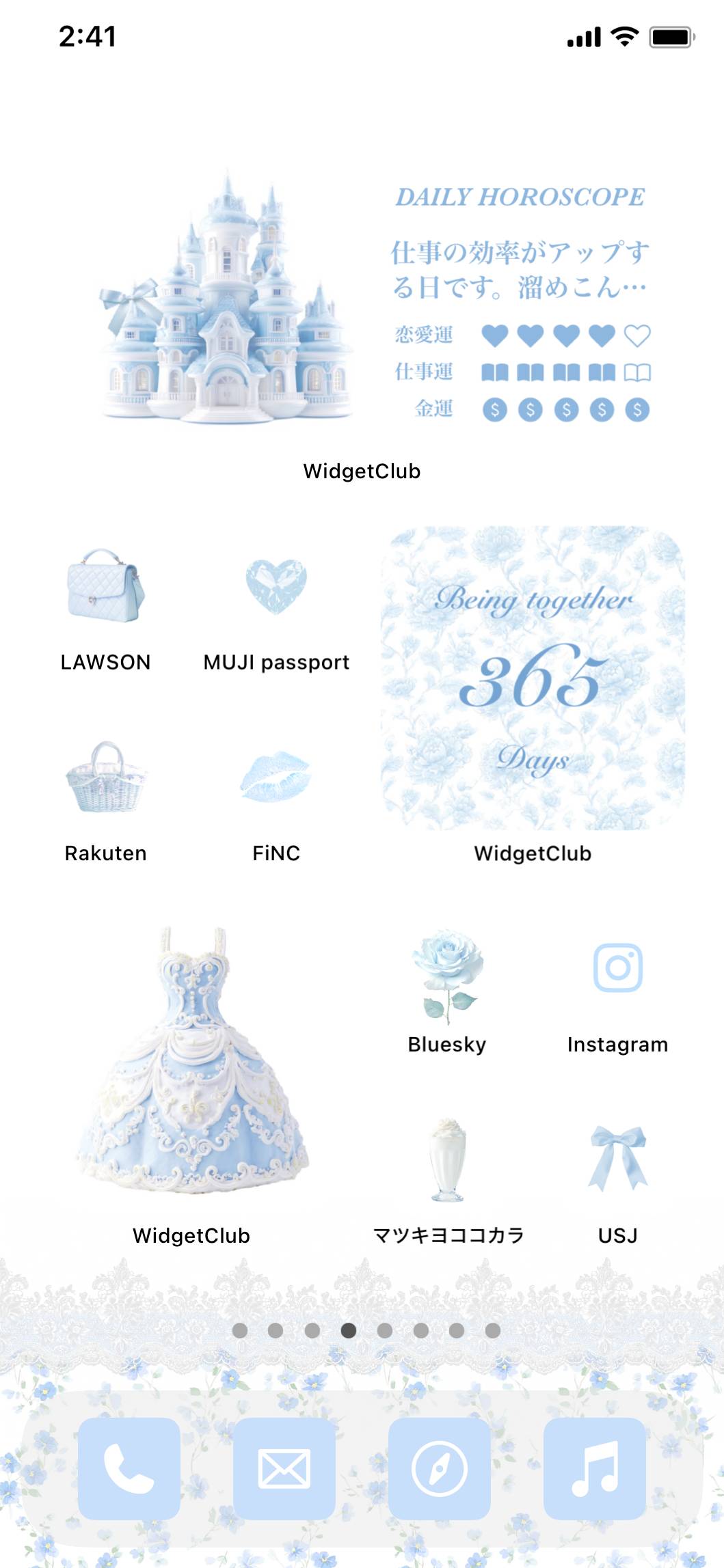 Romantic blueHome Screen ideas[5Q4f272wf3cW5AqBuxVk]