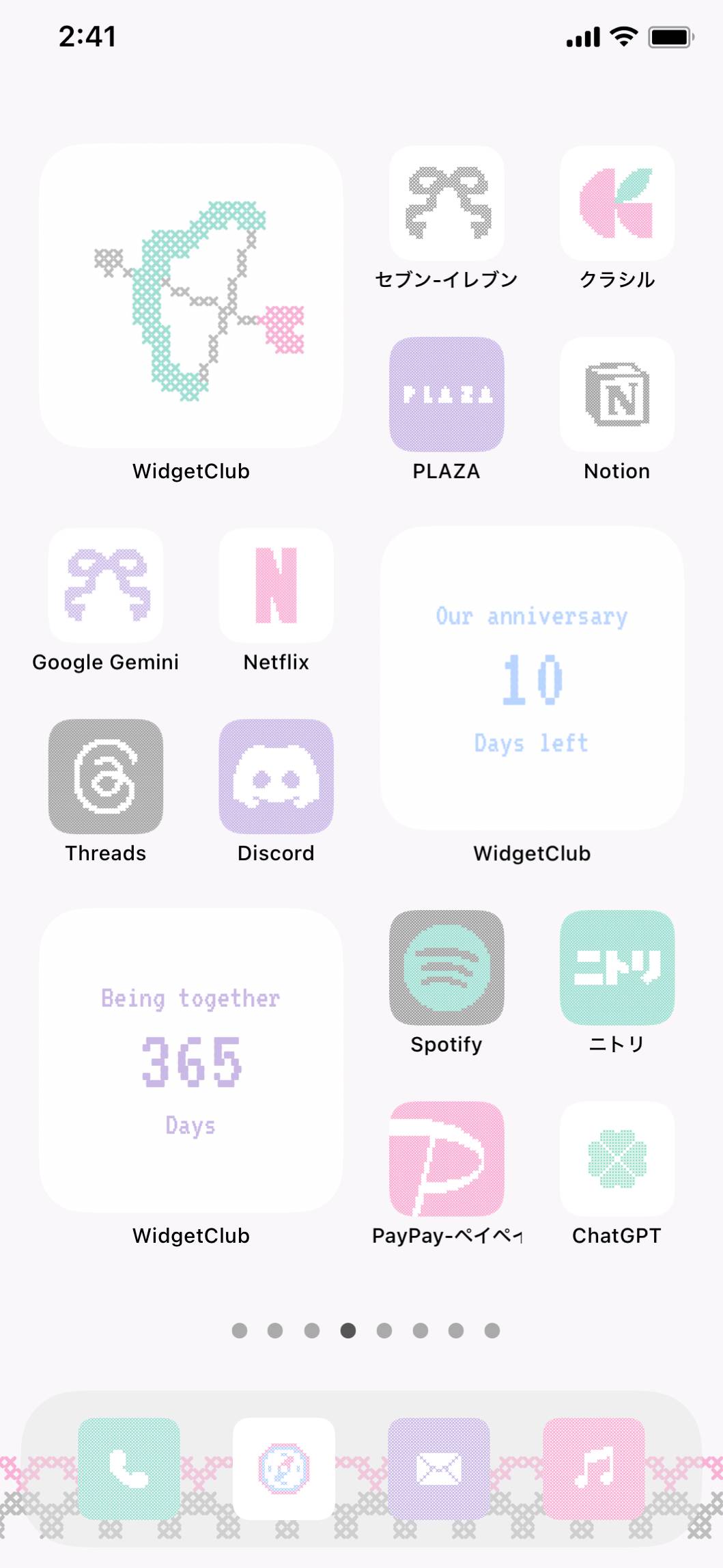 Cross stitch.＊。Home Screen ideas[9CptzvWiXjAvzoKxuwZb]