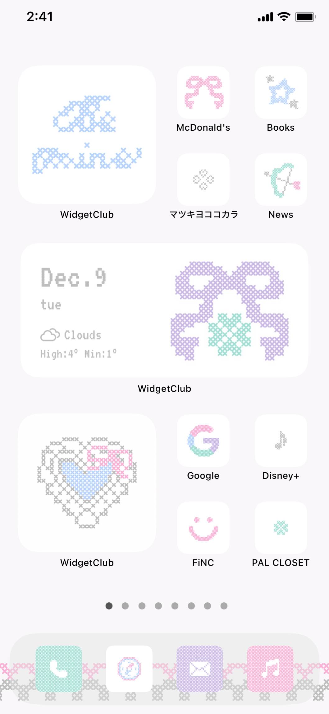 Cross stitch.＊。Home Screen ideas[9CptzvWiXjAvzoKxuwZb]