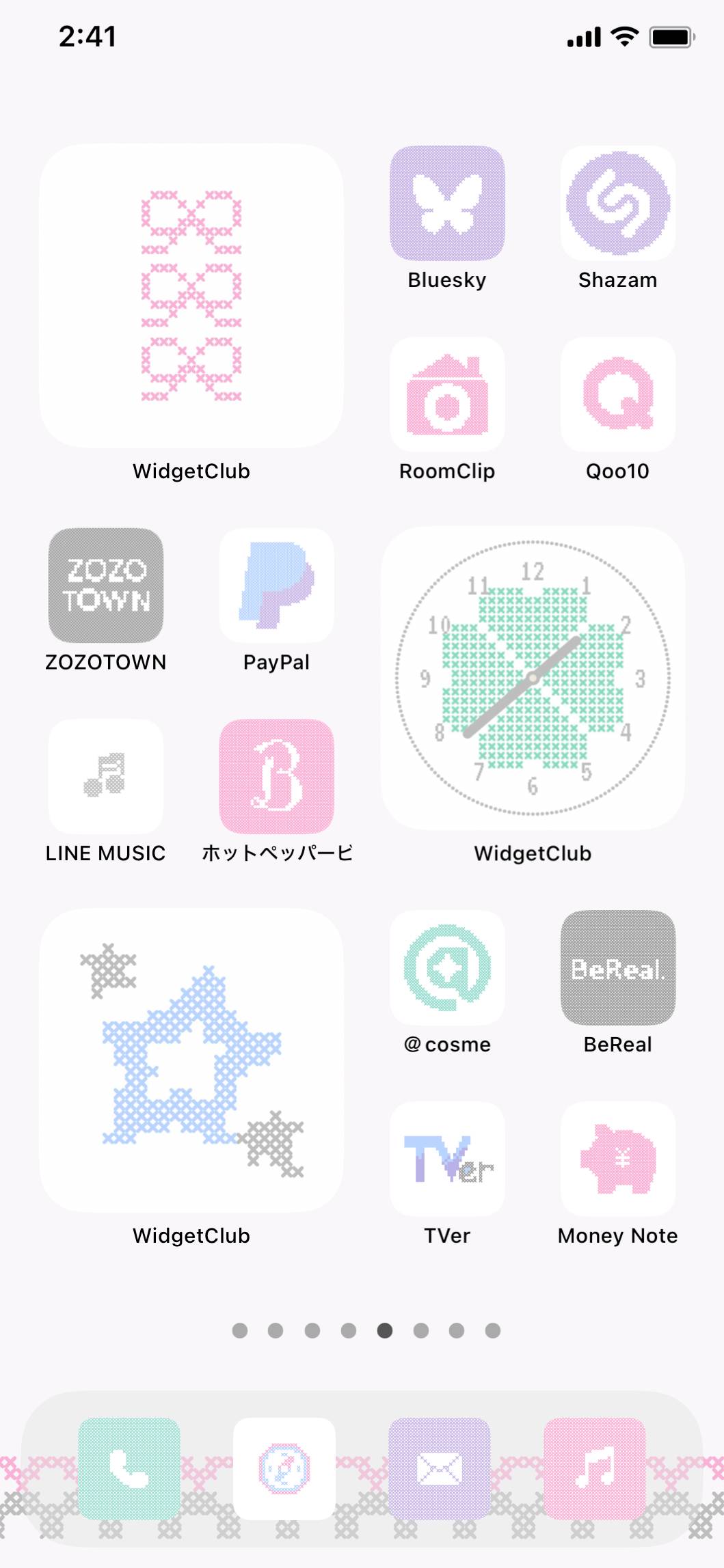 Cross stitch.＊。Home Screen ideas[9CptzvWiXjAvzoKxuwZb]