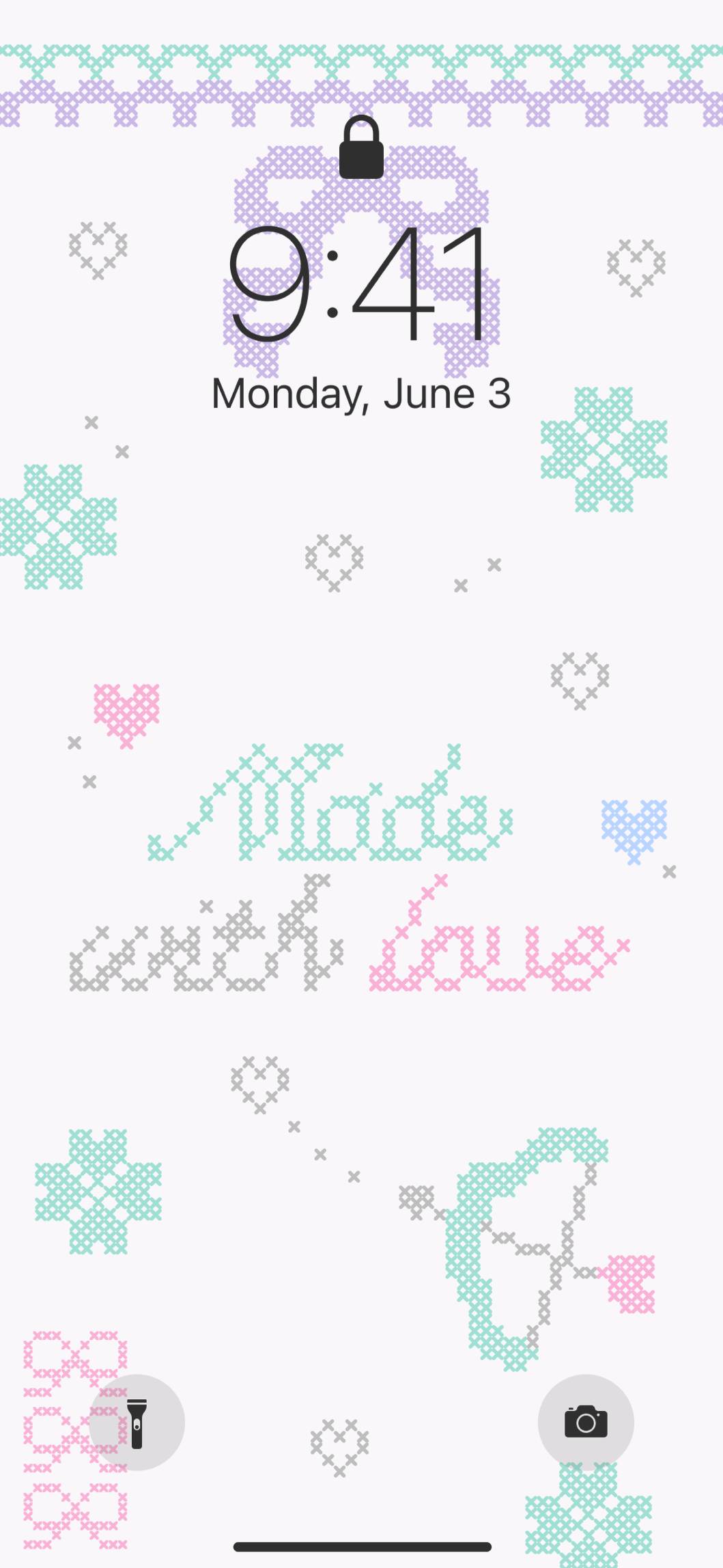 Cross stitch.＊。Home Screen ideas[9CptzvWiXjAvzoKxuwZb]