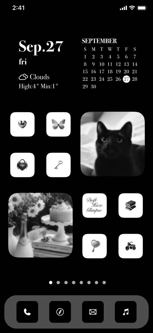 Black CAT Home Screen ideas[14suMOIFSTtJuAqBTbLD]