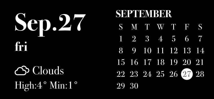 Schwarz und weiß Wetter Widget-Ideen[templates_efvZQjG0NVdxgRgh9ANn_50BADE49-3F8B-435C-A18D-BEEBFB1B6A8F]