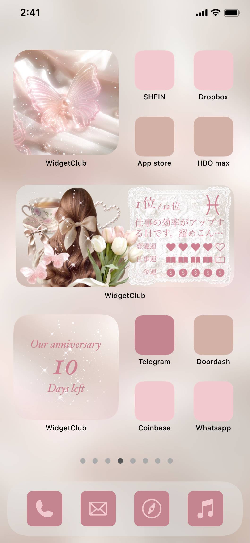 French girly×Dasty pinkHome Screen ideas[e9zOqME5mfTcxoPa0cdH]