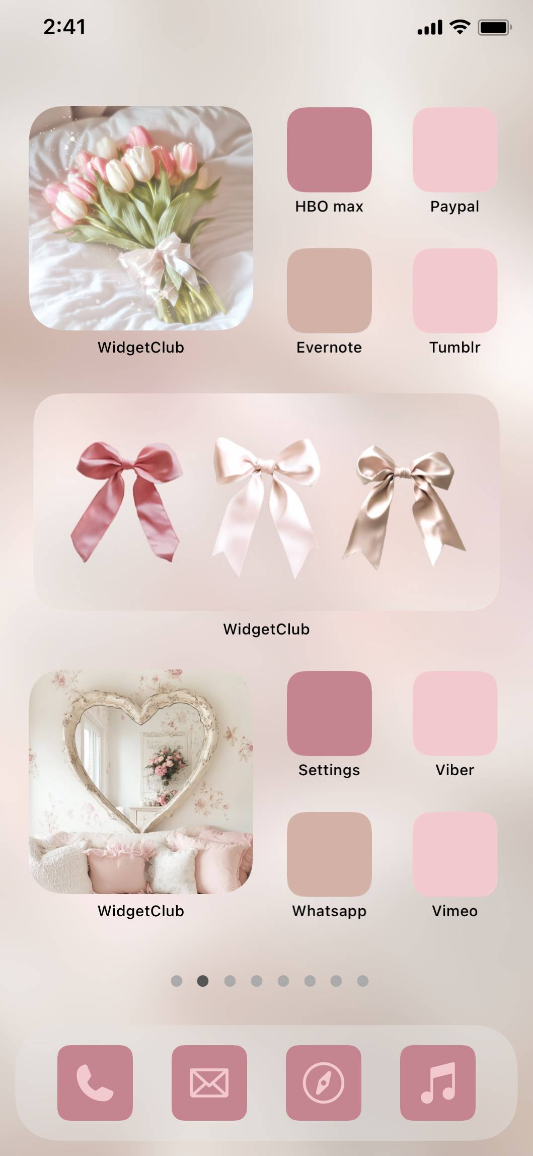 French girly×Dasty pinkHome Screen ideas[e9zOqME5mfTcxoPa0cdH]