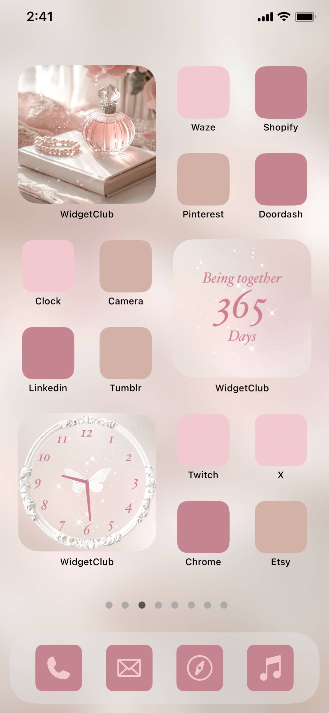 French girly×Dasty pinkHome Screen ideas[e9zOqME5mfTcxoPa0cdH]