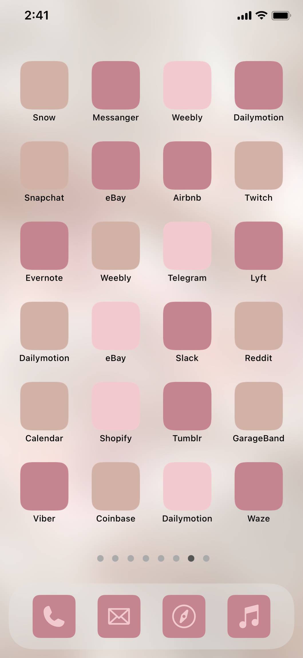 French girly×Dasty pinkHome Screen ideas[e9zOqME5mfTcxoPa0cdH]