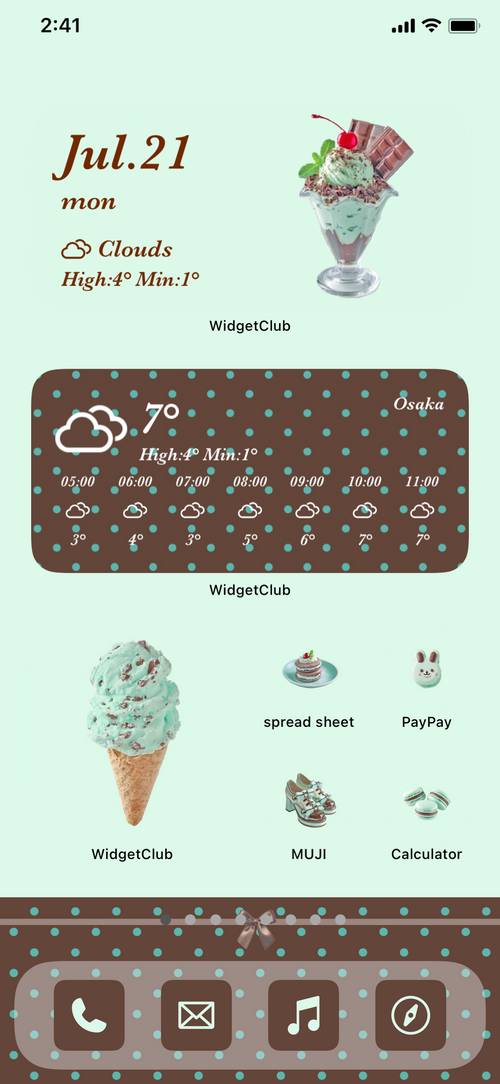 Chocolate mint Əsas ekran ideyaları[7Zz6WOfawD1g5yyG6a20]