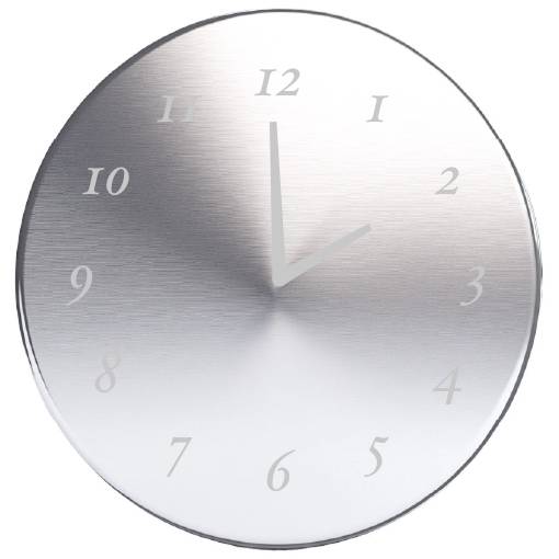 Silver Clock Widget ideas[dLXoIlBSIybixkFWJ3yC]