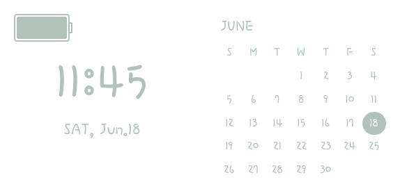 カレンダー Calendario Ideas de widgets[7GbORhJrEkaxPEfhhw7s]