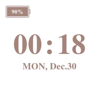 Time Widget ideas[NW2q5Tj7esqKeded6W1L]