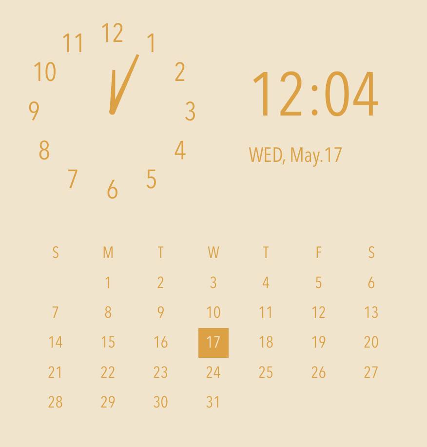 はる Clock Widget ideas[WWHkINwn3KdMxyB5LQES]