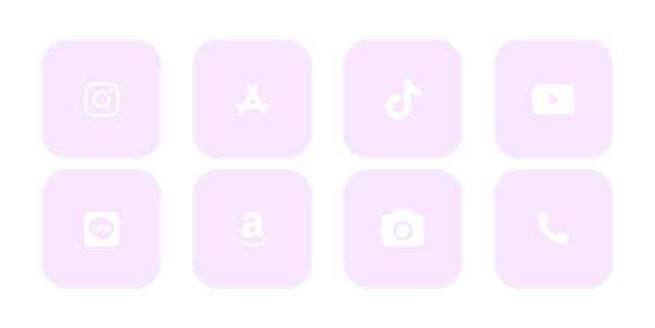 紫 Paquete de iconos de aplicaciones[8usLxFfIicZITje7CUMu]
