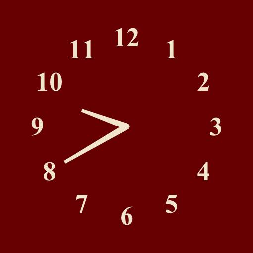 Simple Clock Widget ideas[templates_Mu5OaXoVyg89sraRWIj4_F3782B10-AB67-406F-9FFD-267CD555AD2D]