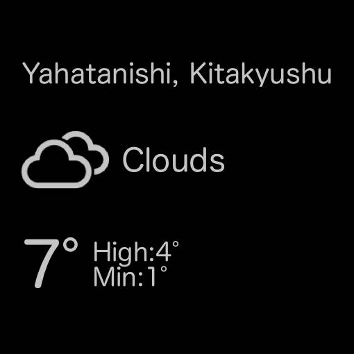 天気ウィジェット[6sEFUIJq3DcpCqKI4iR6]