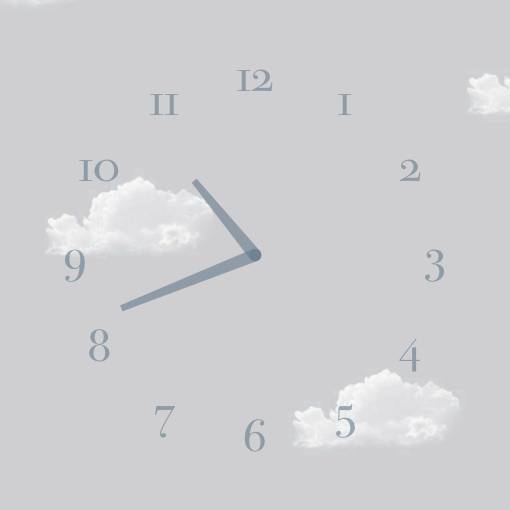 Simple Clock Widget ideas[06aNbq88H3EAvjVoTtZK]