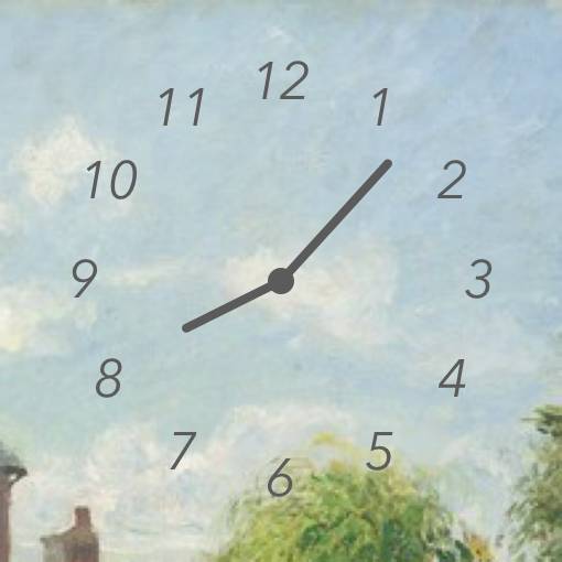 sky x chocolate clock Reloj Ideas de widgets[djAcz0FbqunTBuhrjJWd]