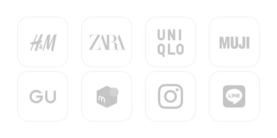 White App Icon Pack