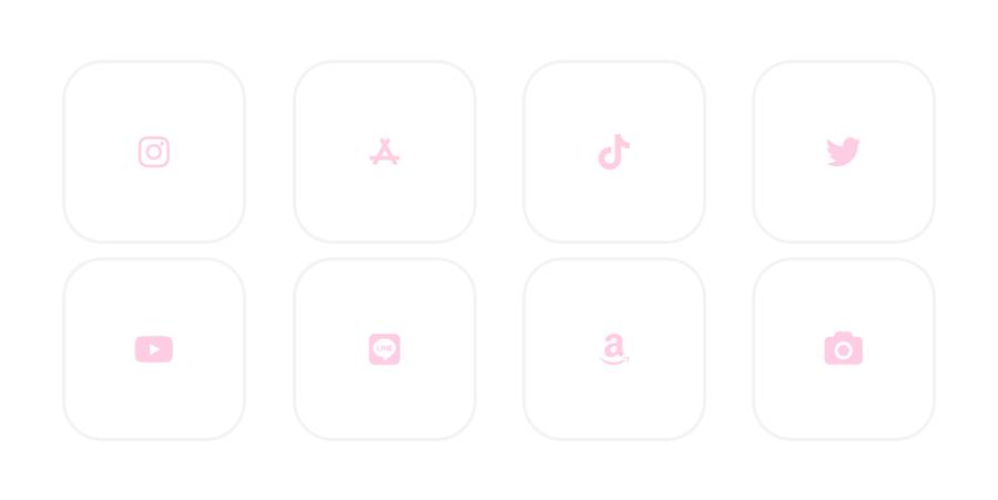 pink is cute App Icon Pack[ARMHwAZaMhIUC08plamC]