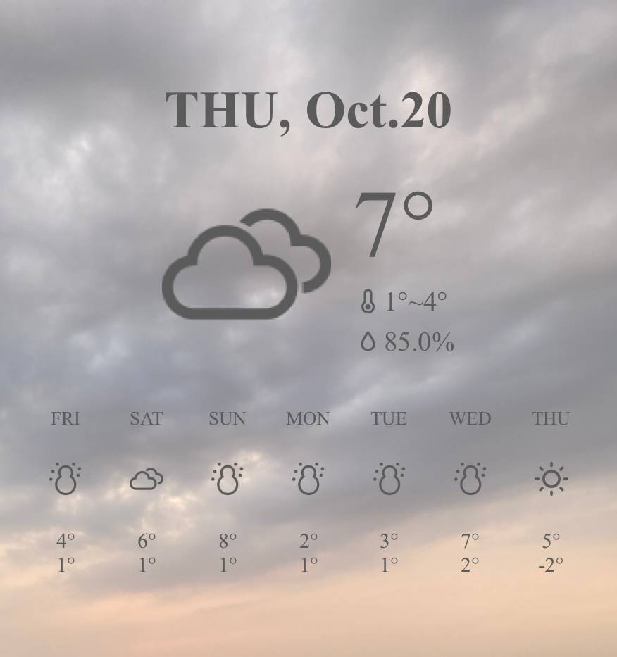 天気 Weather Widget ideas[DAjxyk2JXM3RQSeurSTL]