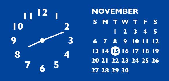 時間&カレンダー นาฬิกา แนวคิดวิดเจ็ต[FCNcGiOSqdXZcMud0sV6]