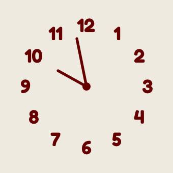 Clock Widget ideas[8XQqGTGNRZkPO5SxFMCe]