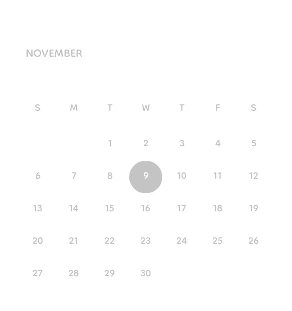 カレンダー Kalendář Nápady na widgety[Rxpr76vOL0DkleMomnMc]