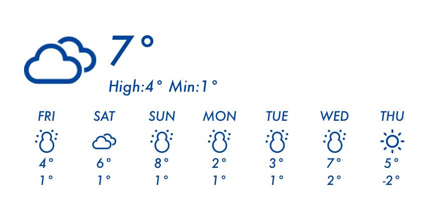 天気 Het weer Widget-ideeën[OSJIxg2lS5yqLU1NkilR]