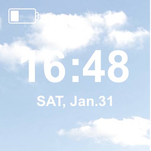 Simple Time Widget ideas[zsfeuNrXoP5wpwxsOB4m]