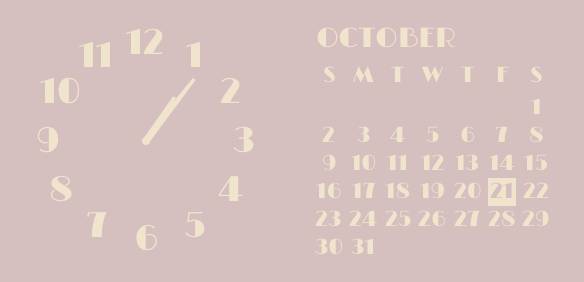 時計(beige) Годинник Ідеї для віджетів[6TOQycsfnxjHpWotpFrB]