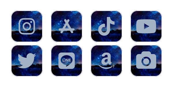 夜宙ノ奥 App Icon Pack[dq8fZHUa0op67aT4JqIH]