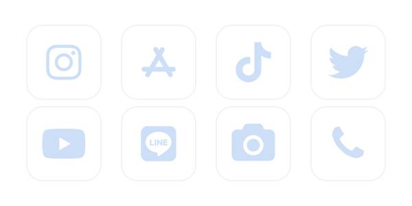 可愛い Paquete de iconos de aplicaciones[5EZmQpyu6UpoEaPTHBy6]