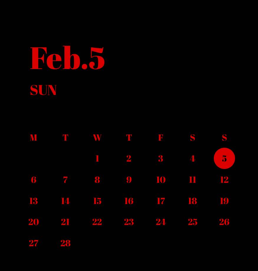 Kalender Widget-ideeën[wbCWhL3mY5Phixx9Q9h2]