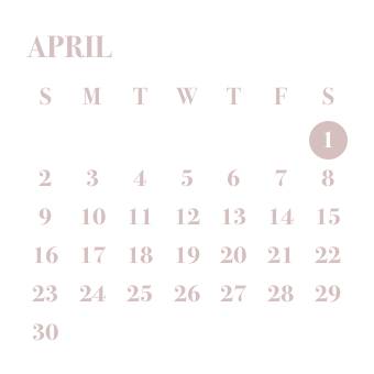 🤍🗓 Calendar Widget ideas[dmGo3kNcAD9XHZGffBiu]