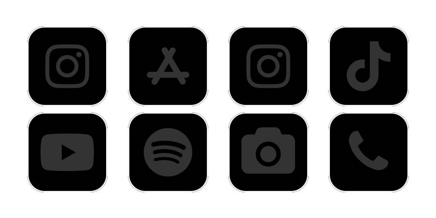 Grey App Icon Pack[YU1QndmclQd2Nb52xzWw]