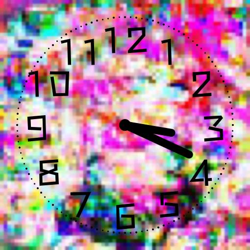 weird core clock時計ウィジェット[jf6i9iXVpxZWoEnEKnTO]