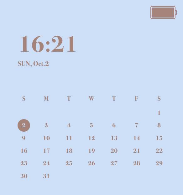カレンダー1 Kalendář Nápady na widgety[x3OQP3B4MHkrpGwYROb6]