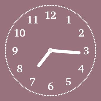 Reloj Ideas de widgets[4pl848HLNvwzh9TcLJeb]