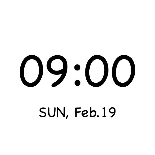 時計 Aika Widget-ideoita[p2iNAQzXExwfBuuAgBN7]