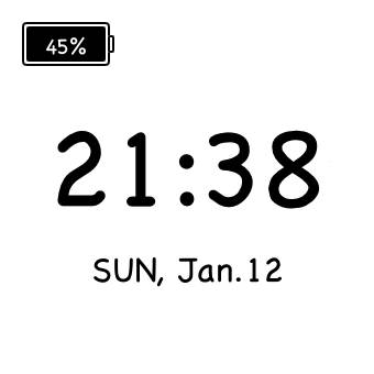 Time Widget ideas[ANfe2Emr346QAyGTWYkO]