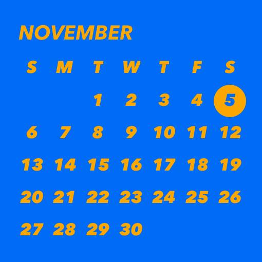 Calendario Ideas de widgets[cvmAg0qrwUbnAoOfVo9s]