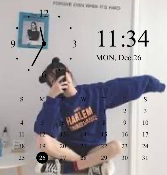 Horloge Idées de widgets[YIs7bvczDoArSCjXZ5UR]