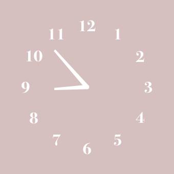 Horloge Idées de widgets[eLJUUOCKNhiwdV4jcrhP]