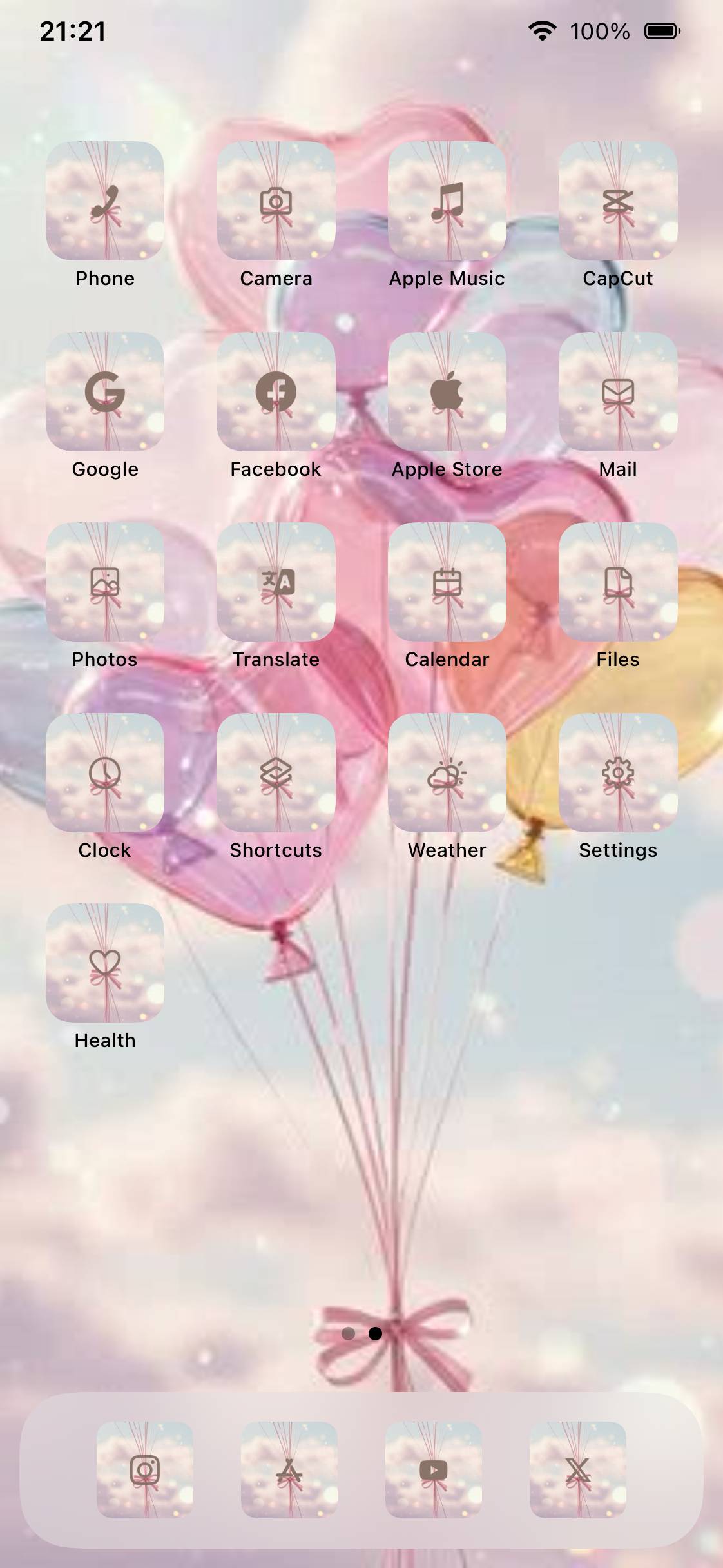 Lovely balloon🎈Ideas para la pantalla de inicio[XmpMD01MEOeJ8wXpAJVX]