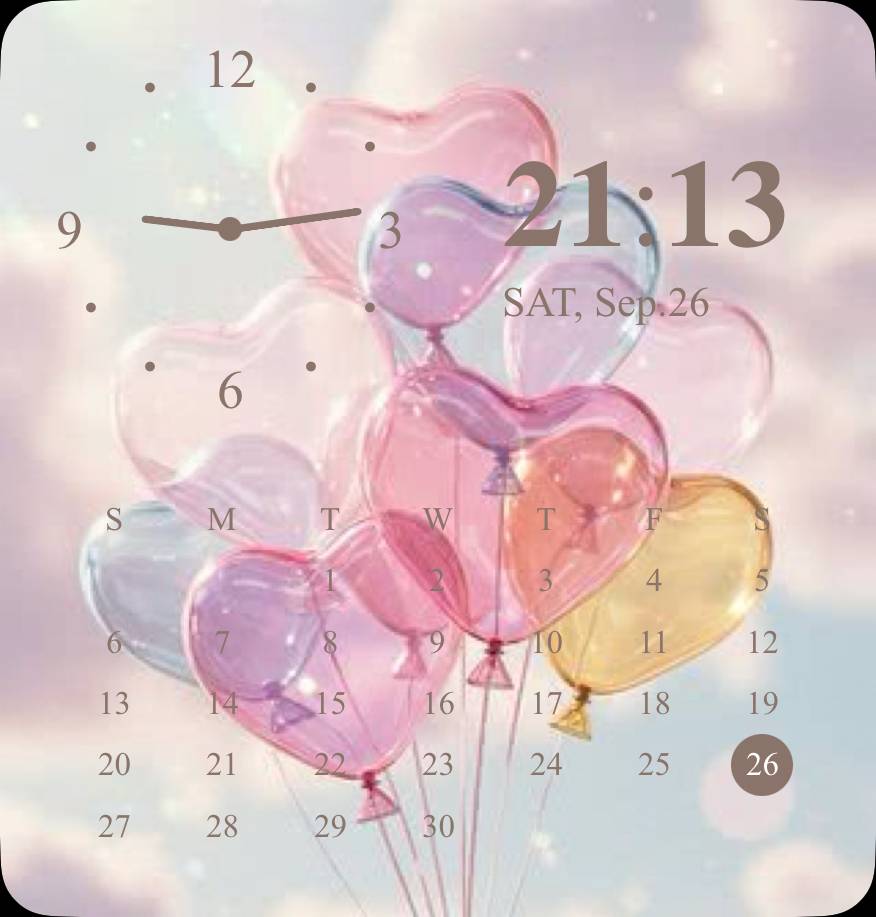 Pretty Clock Widget ideas[XmpMD01MEOeJ8wXpAJVX]