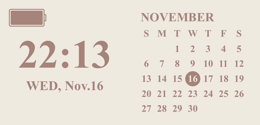 カレンダー Calendario Idee widget[f1M6HMFSactLf8vzQjki]