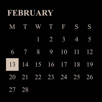 Calendar Widget ideas[zHhR4UxAzMX9wFplZpoO]