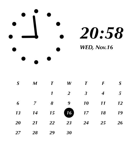 Clock Widget ideas[TuraXesYYgTmh721mMBi]