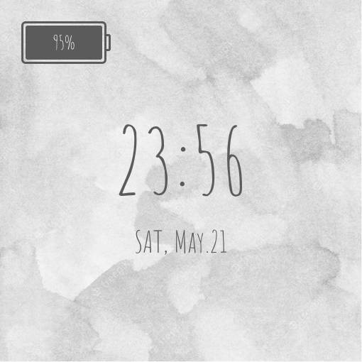 Zeit Widget-Ideen[xBuCANbNOFTpmY9lQldD]