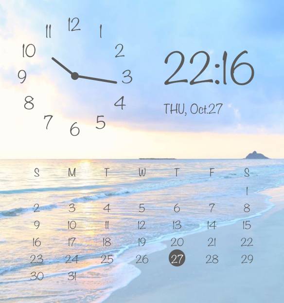 Reloj Ideas de widgets[scBwIPQbAgADjO6VqRtF]